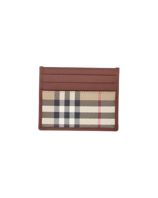 Burberry White 100% Cotton Wallet for men