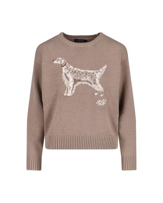 Ralph Lauren Natural English Setter Intarised Sweater