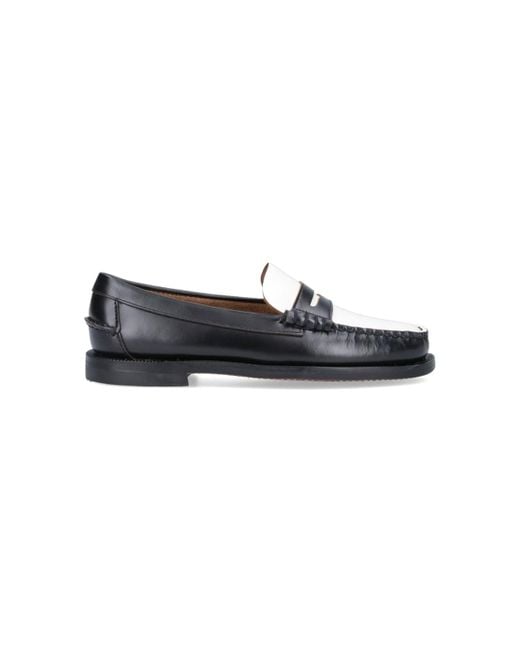 Sebago Black Loafers "classic Dan"