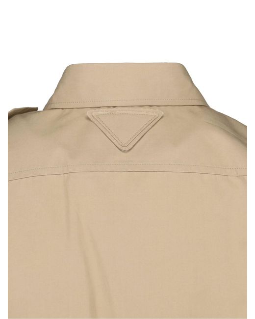 Prada Natural Button Jacket