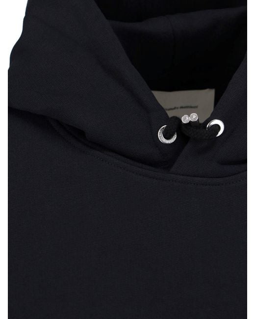 AMI Blue Ami De Coeur Cotton Hoodie for men