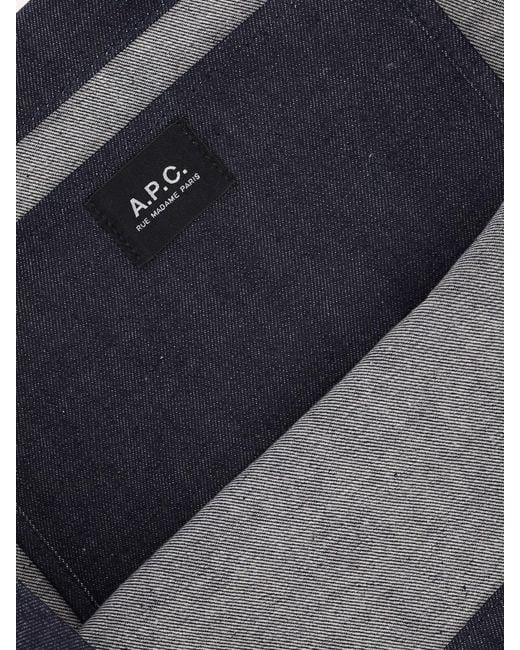 Borsa Tote "Daniela" di A.P.C. in Blue