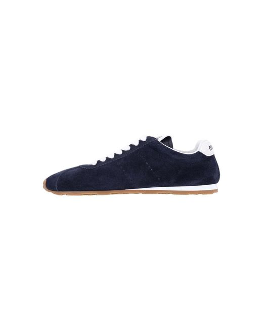 Miu Miu Blue Sneakers “Plume”