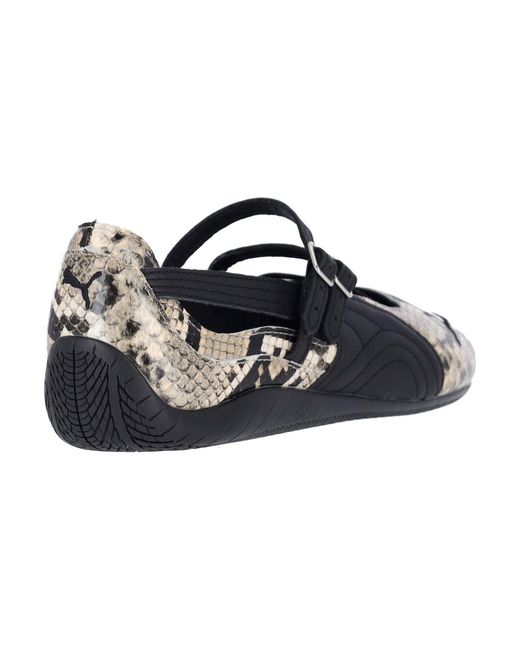 PUMA Black Sneakers Leather
