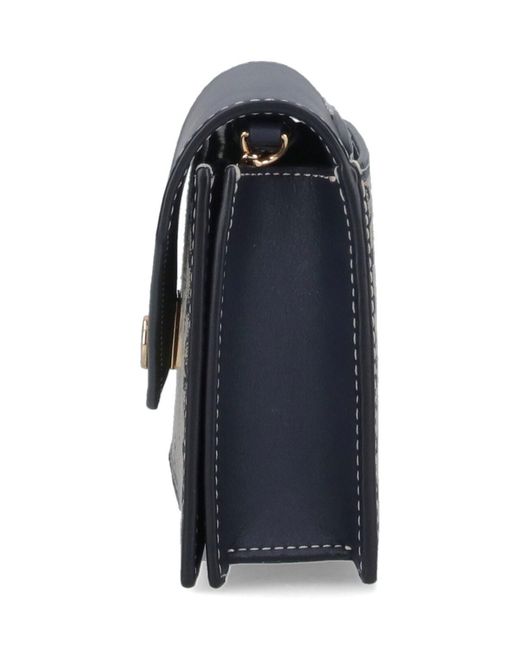 Tory Burch Blue Wallets Cotton
