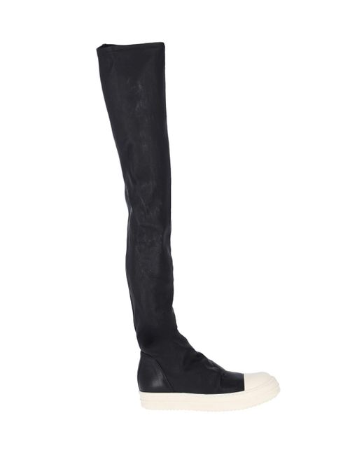Rick Owens Black Boots