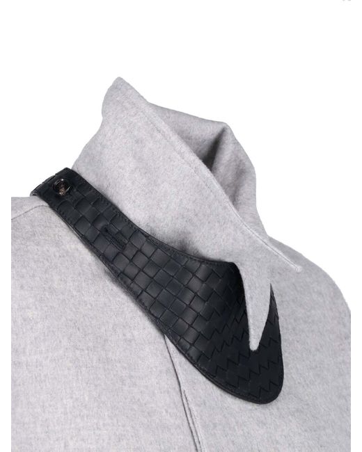 Bottega Veneta Gray Wool Blend Jacket