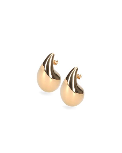 Bottega Veneta Metallic 'drop' Large Earrings