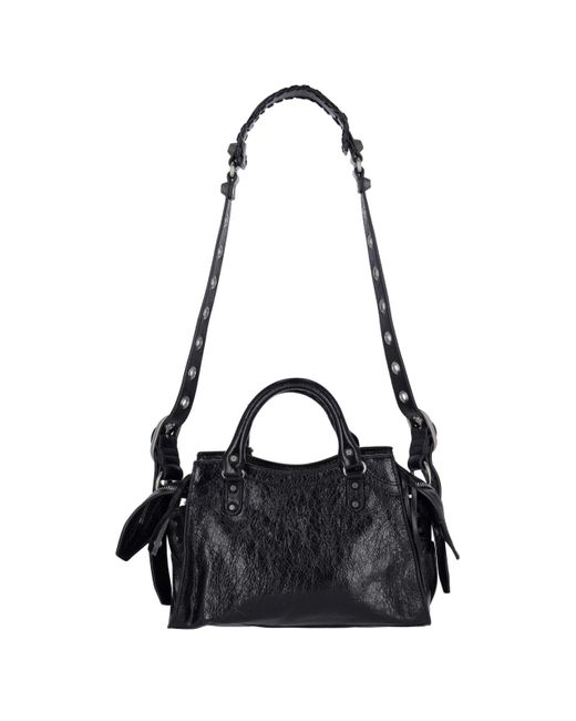 Balenciaga Black 'neo Cagole Xs' Crossbody Bag