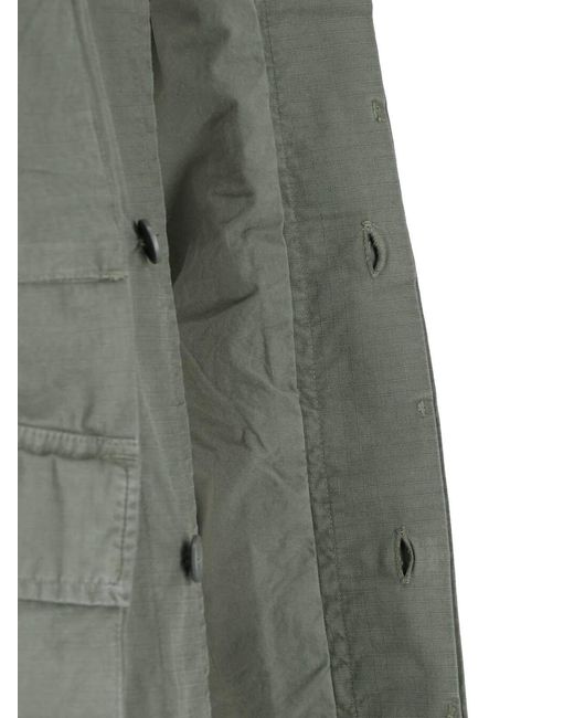 Carhartt Gray Jacket "Manderson" for men