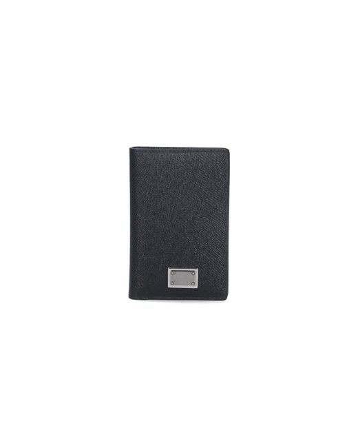 Dolce & Gabbana Black Logo Card Holder for men