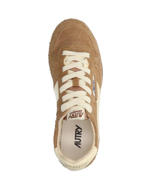 Autry Brown Sneakers "Windspin"