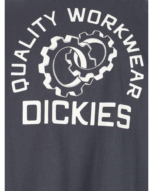 Dickies Blue T-Shirt “Payson 2Fer” for men