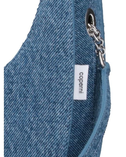 Coperni Blue Mini Crossbody Bag "swipe Denim"