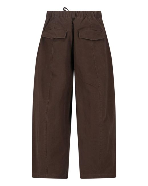 Entire studios Brown Wide Pants "Loft"