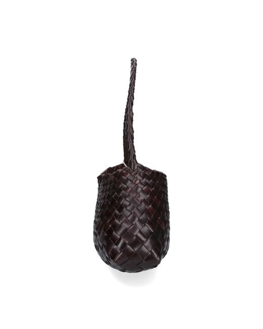Borsa Tote Mini "Rosanna" di Dragon Diffusion in Black