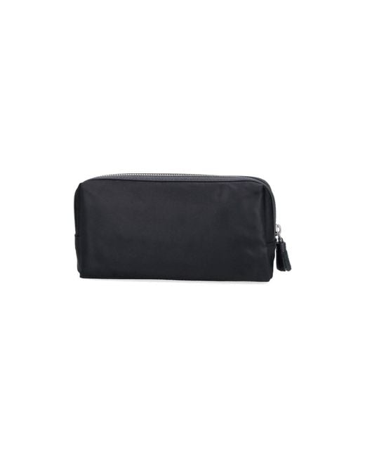 Anya Hindmarch Black Recycled Nylon & Goat Leather Mini Bag
