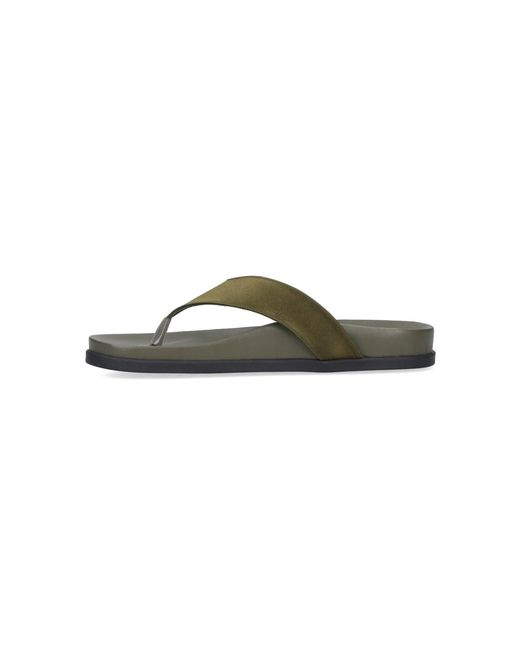 Ancient Greek Sandals Green Charys Comfort Sandals