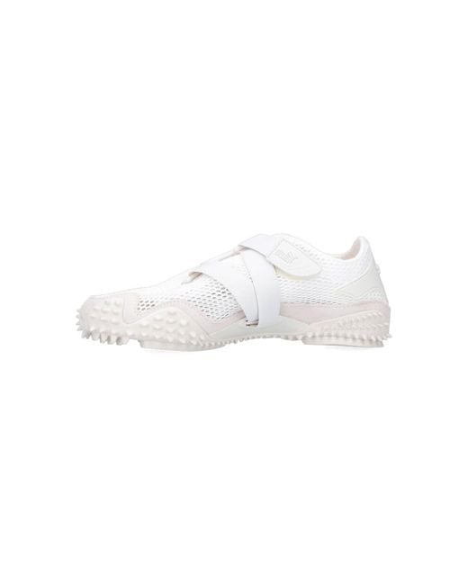 PUMA White Sneakers Upper: Textile
