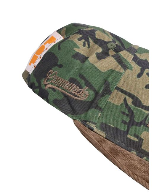 Cappello Baseball di PDF in Green da Uomo