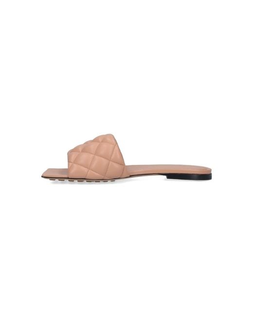 Bottega Veneta White Flat Shoes