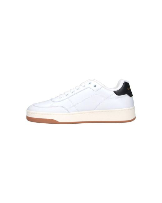Saint Laurent White "Sl/61" Sneakers for men