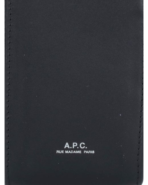 Borsa Mini "James" di A.P.C. in Black da Uomo