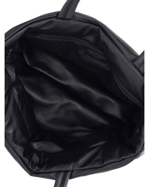 Saint Laurent Black Logo Tote Bag for men
