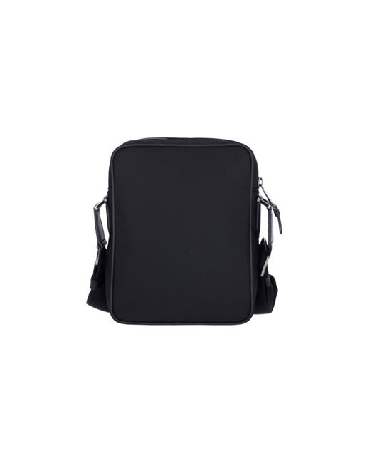 Dolce & Gabbana Black Logo Shoulder Bag for men