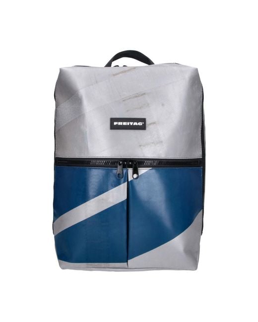 Freitag Blue Backpack "F49 Fringe"