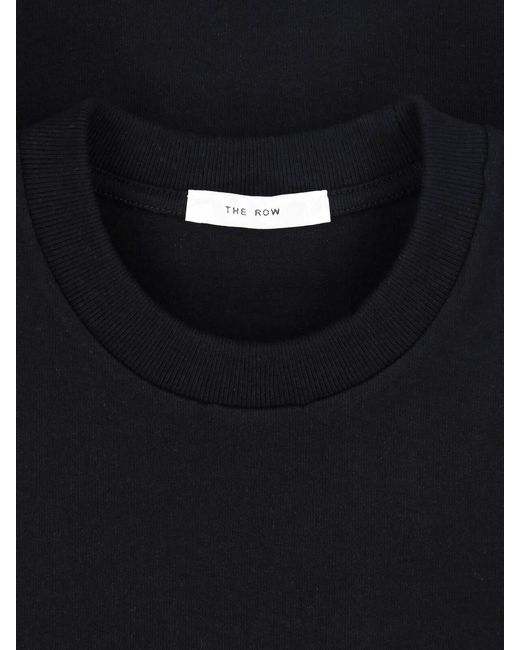 The Row Black Classic T-Shirt for men