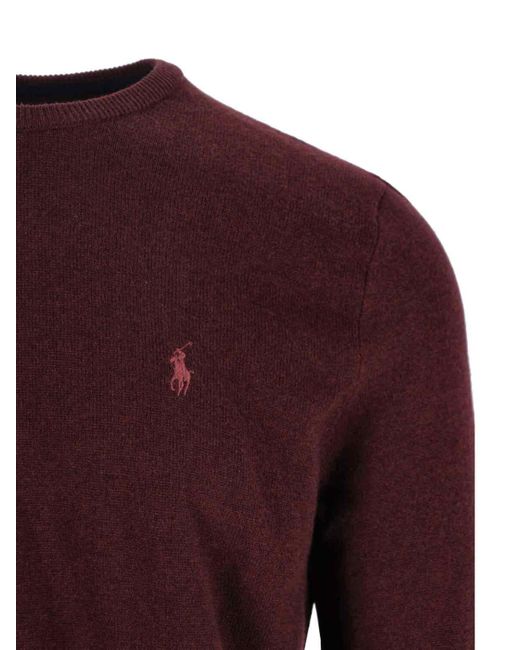 Polo Ralph Lauren Purple Sweaters Wool for men