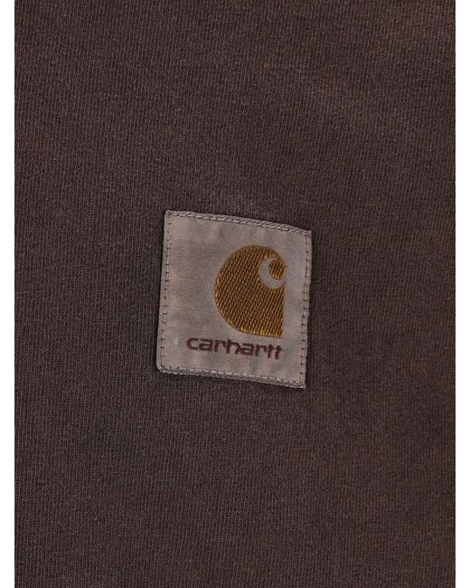 Carhartt Gray T-Shirt “Vista” for men