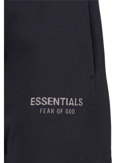 Fear Of God Blue Logo Track Pants for men