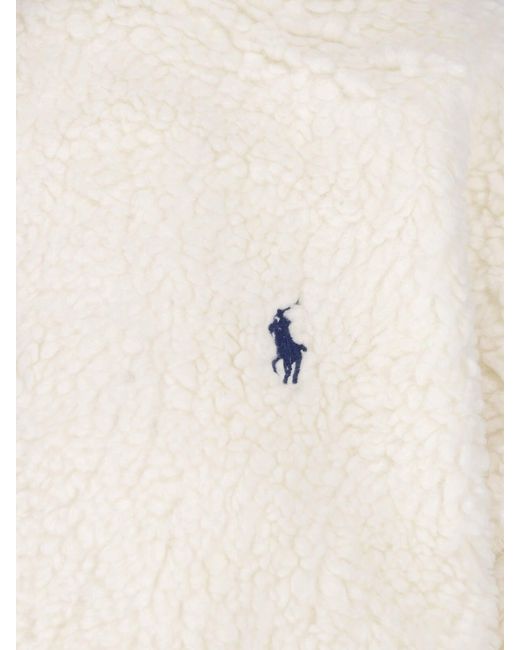Polo Ralph Lauren Blue Fleece Sweatshirt "Polo Bear"