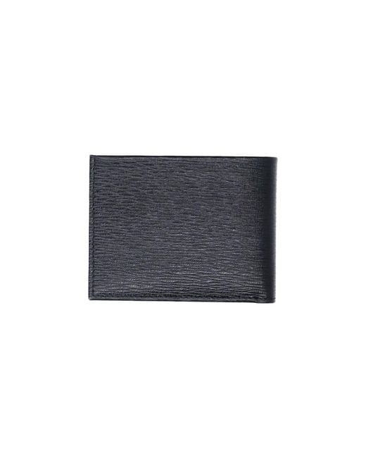 Ferragamo Black 100% Leather Wallet for men