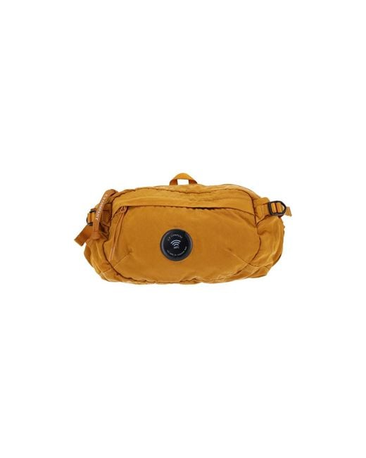 C P Company Orange Belt Bag "Nylon B Lens" for men