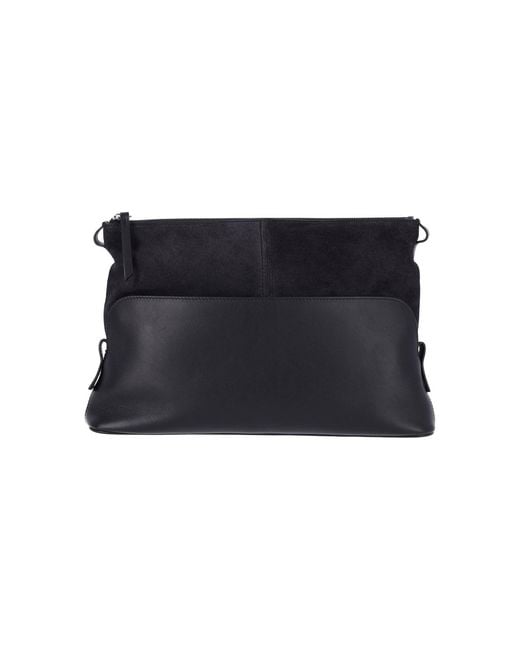 Maison Margiela Black Shoulder Pouch "5Ac Soft"