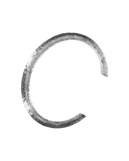 Saint Laurent White 'Arty' Bracelet for men