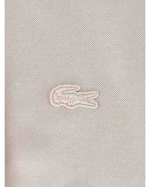 Lacoste Natural Silk Piqué Classic Polo Shirt for men
