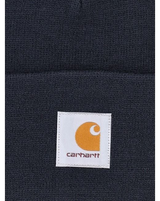 Carhartt Blue Hat Logo "Watch" for men