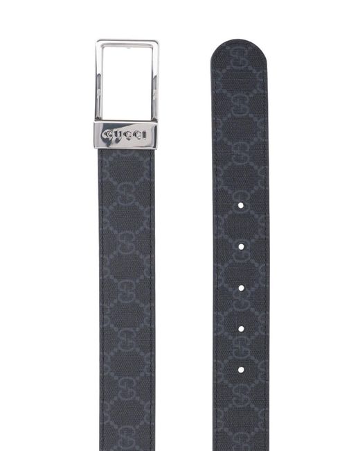 Cintura "Gg" di Gucci in Black da Uomo