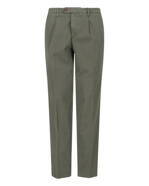 Briglia 1949 Green Tailored Pants for men