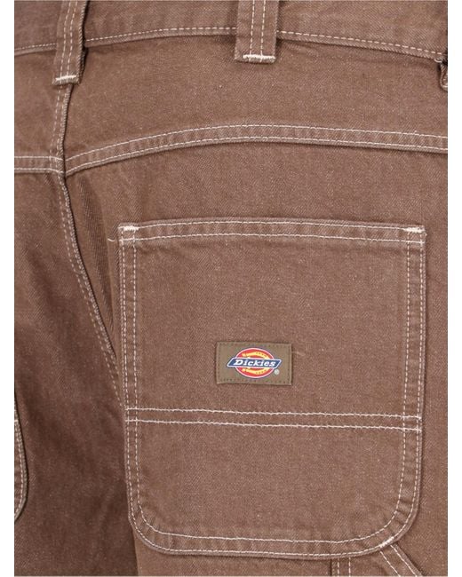 Dickies Brown 'Stevensville' Carpenter Jeans for men