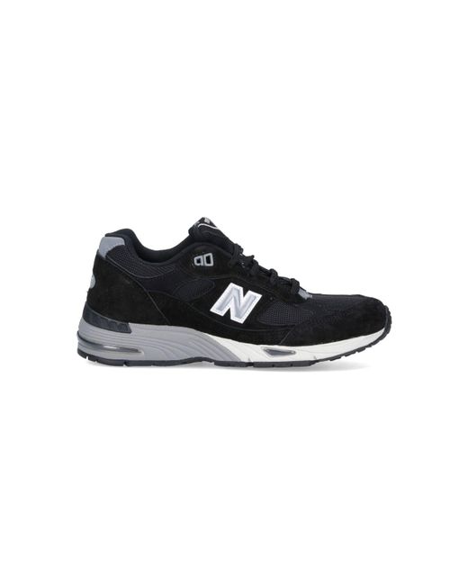 New Balance Black '991v1' Sneakers