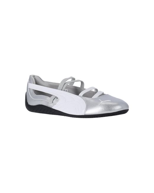 PUMA White Sneakers Upper: Leather