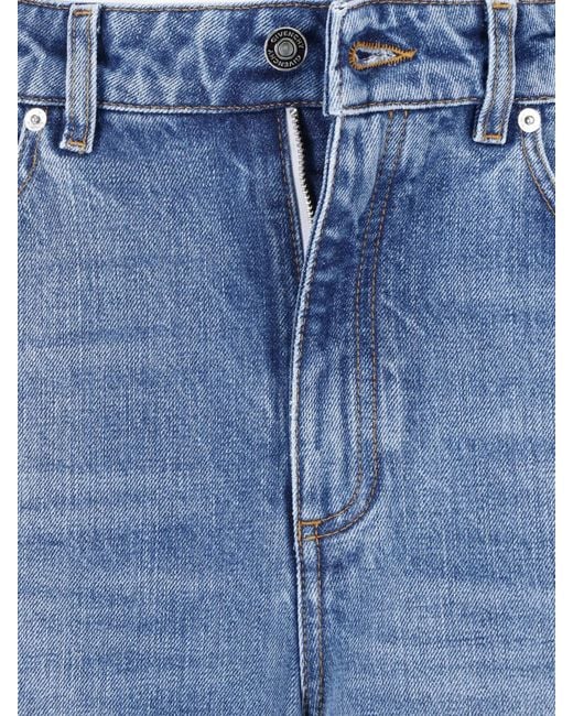 Givenchy Blue Wide Jeans "Cocoon"