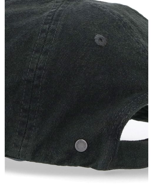 Entire studios Black Logo Baseball Cap for men