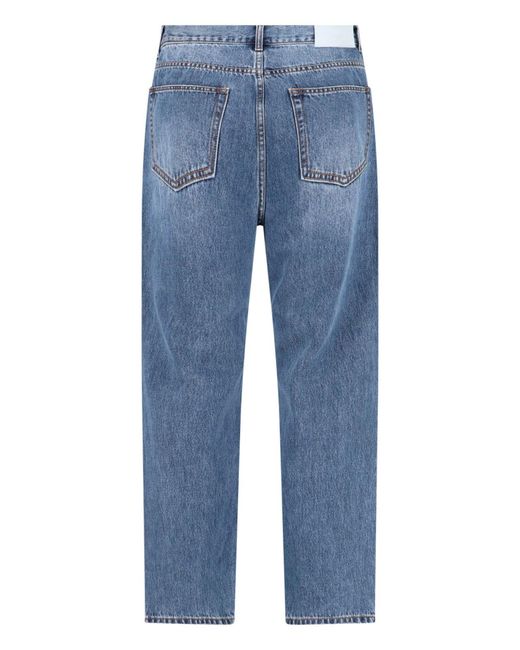 DUNST Blue Straight Jeans for men