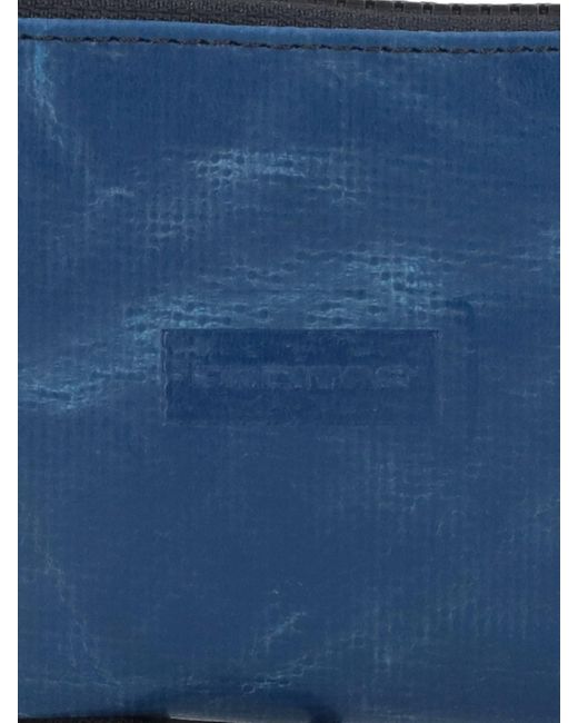 Freitag Blue Medium Zipper Wallet "Parker"